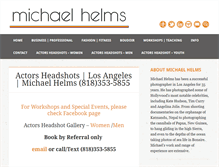 Tablet Screenshot of michaelhelms.com